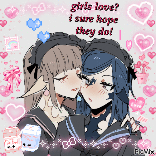 girls love? i sure hope they do! (Art: @koginaki)